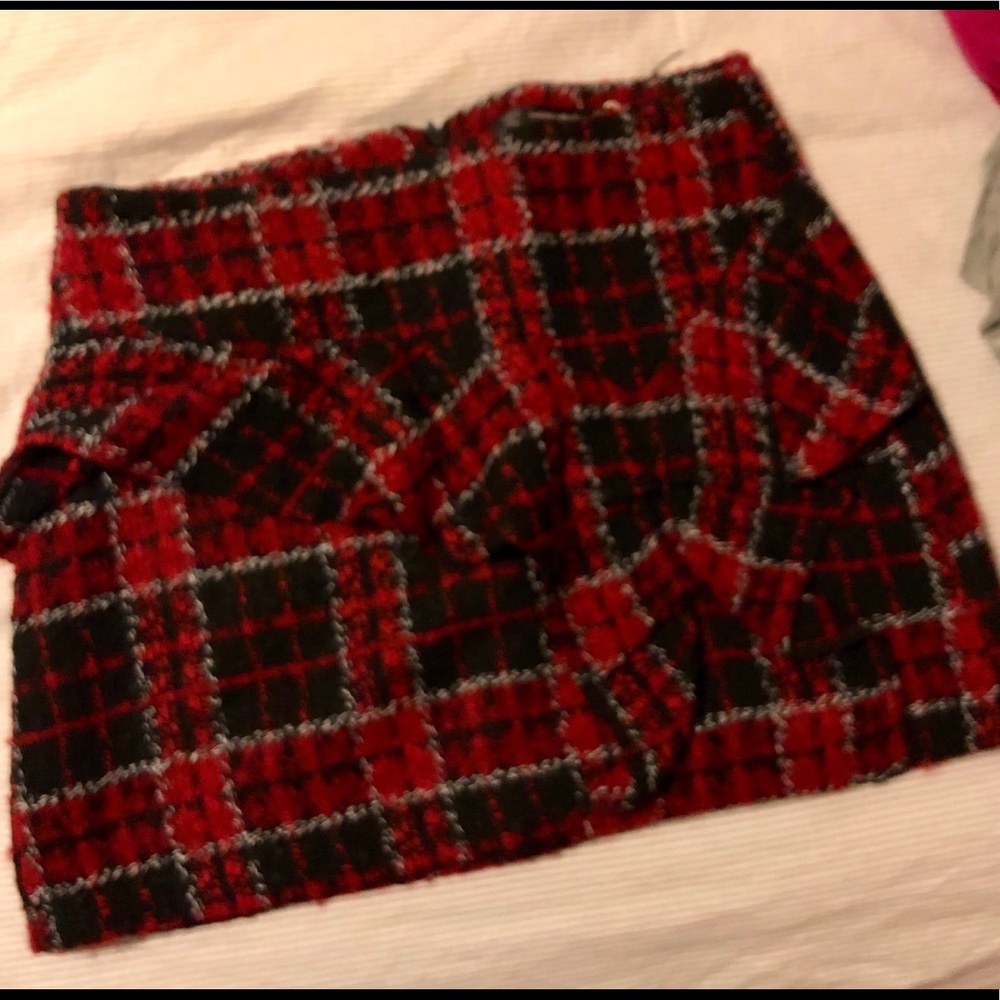 Zara tweed skirt